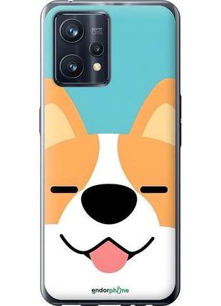Чехол на realme 9 забавный корги риалми 9