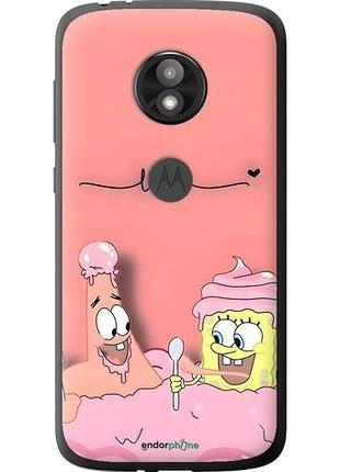 Чохол на motorola moto e5 play спанч боб