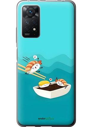 Чехол на xiaomi redmi note 11 pro суши сяоми редми ноут 11 про