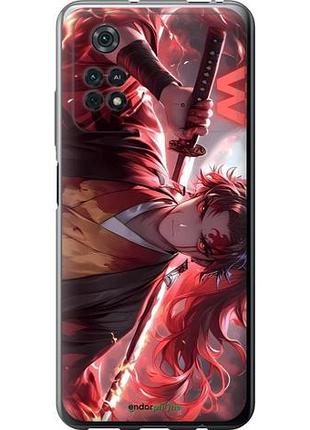 Чохол на xiaomi poco m4 pro аніме воїн