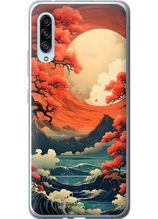 Чехол на samsung galaxy a90 5g природа японии самсунг а90 5г