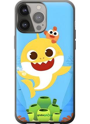 Чехол на iphone 13 pro max бейби шарк айфон 13 про макс