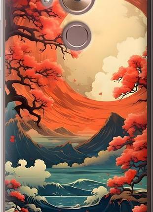 Чехол на huawei mate 8 природа японии хуавей мейт 8