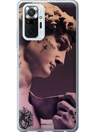 Чехол на xiaomi redmi note 10 pro давид