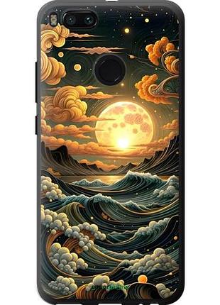 Чехол на xiaomi mi a1 арт волны сяоми ми а1