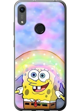 Чехол на huawei honor 8a спанч боб, sponge bob хуавей хонор 8а