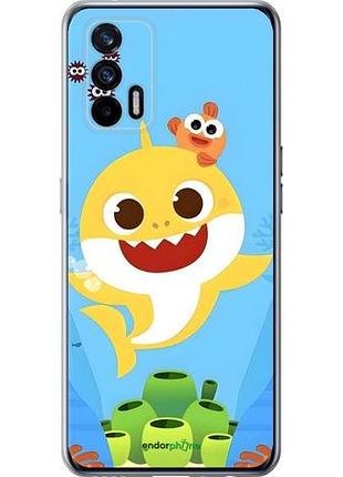 Чехол на realme gt 5g бейби шарк риалми гт 5г