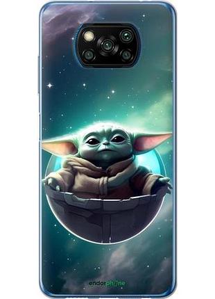 Чехол на xiaomi poco x3 pro малыш йода, грогу сяоми поко х3 про