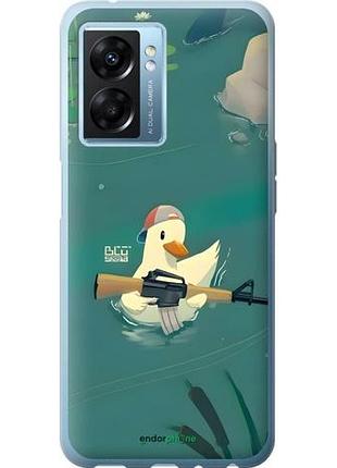 Чехол на oppo a77 5g уточка с автоматом оппо а77 5г