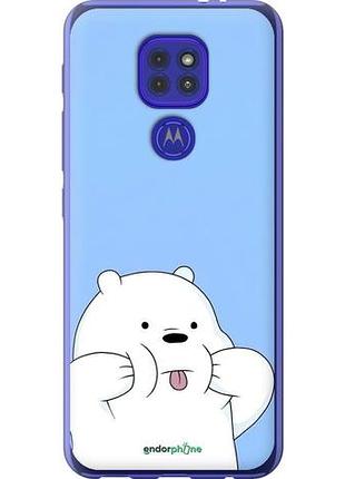 Чехол на motorola g9 play милый мишка моторола г9 плей
