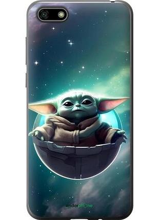 Чехол на huawei honor 7a малыш йода, грогу хуавей хонор 7а