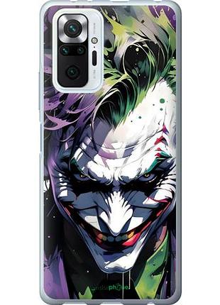 Чехол на xiaomi redmi note 10 pro джокер сяоми редми ноут 10 про