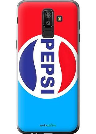 Чехол на samsung galaxy j8 2018 пепси самсунг й8 2018