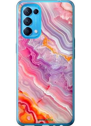 Чехол на oppo reno5 мрамор 2 оппо рено52
