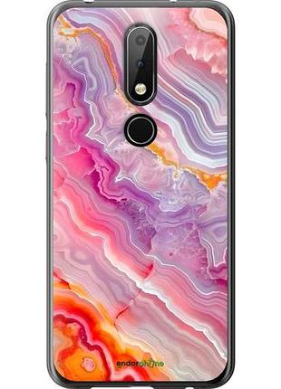 Чехол на nokia 6.1 plus мрамор 2 нокиа 6.1 плюс2
