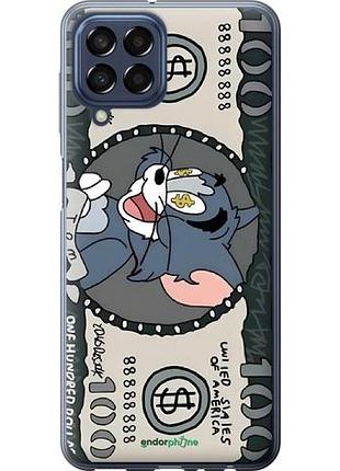 Чехол на samsung galaxy m33 m336b том и джерри самсунг м33 м336б