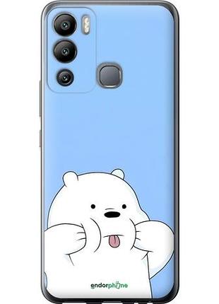 Чехол на infinix hot 12i милый мишка инфикс хот 12и