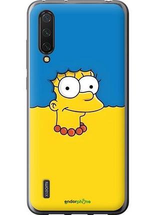 Чехол на xiaomi mi cc9 мардж флаг украины сяоми ми сс9