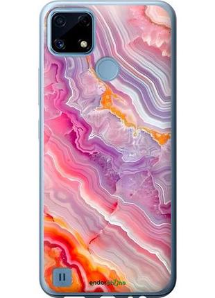 Чехол на realme c21 мрамор 2 риалми с212
