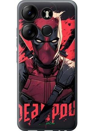 Чехол на tecno spark go 2023 bf7 дэдпул, deadpool текно спарк гo 2023 бф7