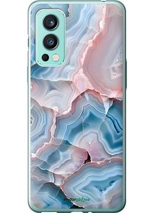 Чехол на oneplus nord 2 мрамор 1+ норд 2