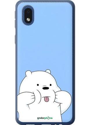 Чехол на samsung galaxy a01 core a013f милый мишка самсунг а01 кор а013ф