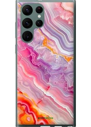 Чехол на samsung galaxy s22 ultra мрамор 2