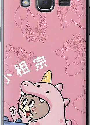 Чехол на samsung galaxy j2 j200h том и джерри 2 самсунг й2 й200х 2