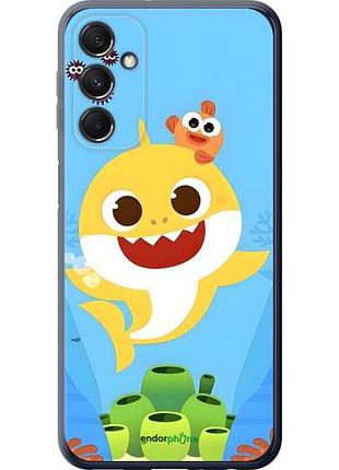 Чехол на samsung galaxy m34 5g бейби шарк самсунг м34 5г