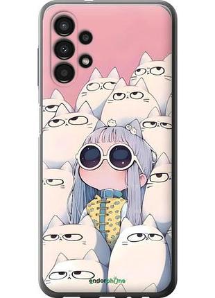 Чохол на samsung galaxy a13 a135f малятко з котами