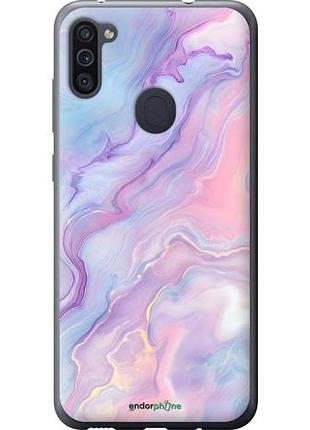Чехол на samsung galaxy m11 m115f нежный мрамор самсунг м11 м115ф