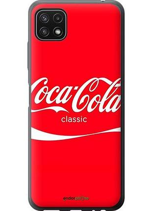 Чехол на samsung galaxy a22 5g a226b кока кола самсунг а22 5г а226б
