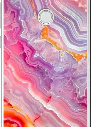 Чехол на huawei p8 lite (2017) мрамор 2