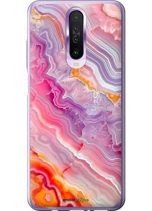 Чехол на xiaomi redmi k30 мрамор 2 сяоми редми к302