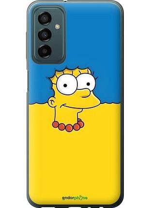 Чехол на samsung galaxy m13 m135 мардж флаг украины самсунг м13 м135