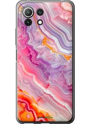 Чехол на xiaomi mi 11 lite мрамор 2 сяоми ми 11 лайт2