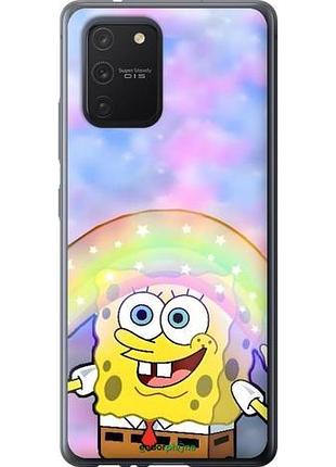 Чехол на samsung galaxy s10 lite 2020 спанч боб, sponge bob самсунг с10 лайт 2020