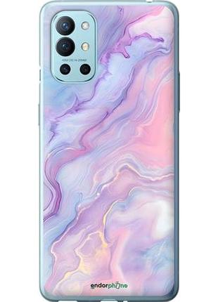 Чехол на oneplus 9r нежный мрамор