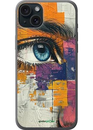 Чехол на iphone 15 plus цветная фреска "6032u-3097-10746"