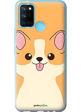 Чехол на realme c17 милый пес риалми с17
