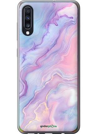 Чехол на samsung galaxy a70 2019 a705f нежный мрамор самсунг а70 2019 а705ф