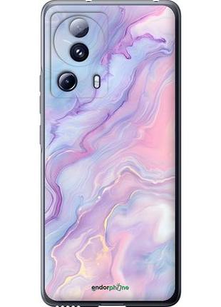 Чехол на xiaomi 13 lite нежный мрамор сяоми 13 лайт