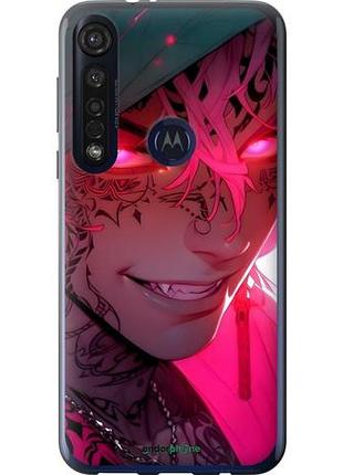 Чехол на motorola g8 plus аниме демон 3 моторола г8 плюс3