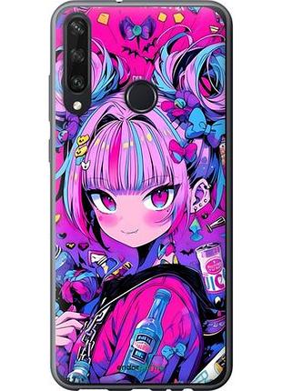Чехол на huawei y6p аниме милаха хуавей у6p