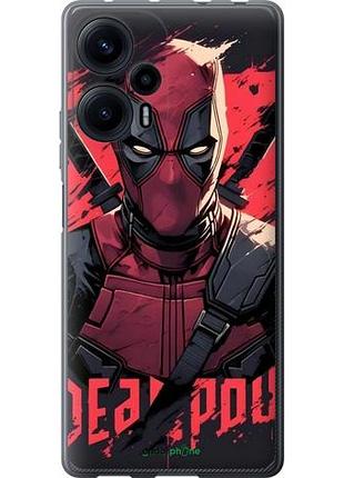 Чехол на xiaomi redmi note 12 turbo дэдпул, deadpool сяоми редми ноут 12 тurbo