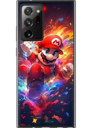 Чохол на samsung galaxy note 20 ultra супер маріо