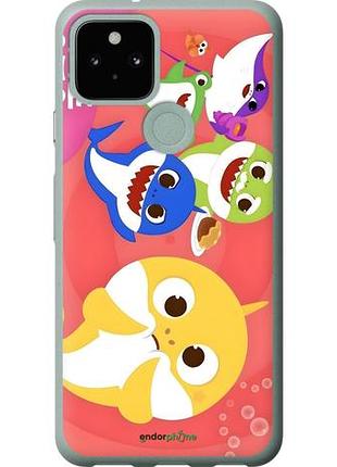 Чохол на google pixel 5 бейбі шаркс "6305u-2044-51027"