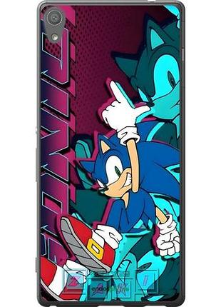 Чехол на sony xperia xa ultra dual f3212 соник sonic сони эксперия ха ультра дуал ф3212