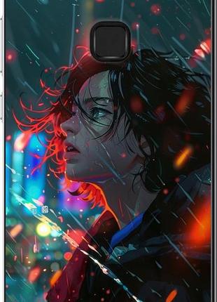 Чехол на huawei p10 lite ночные огни "6096u-896-10746"