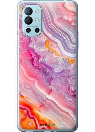 Чехол на oneplus 9r мрамор 2 1+ 9р2